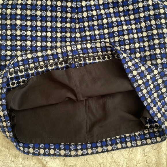Talbots blue woolen skirt - Picture 5 of 8
